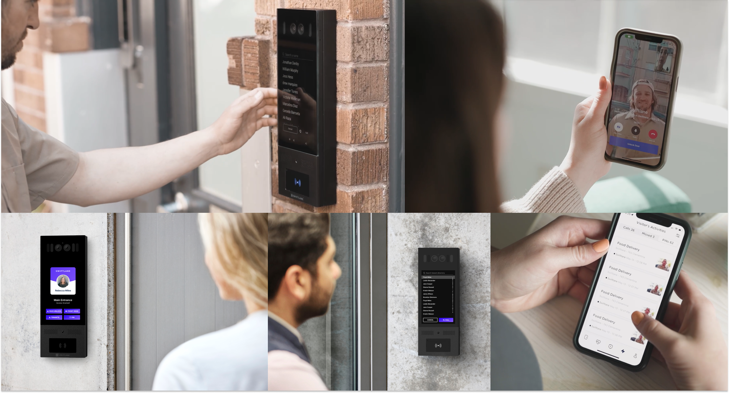 multi-use of swiftlane intercom