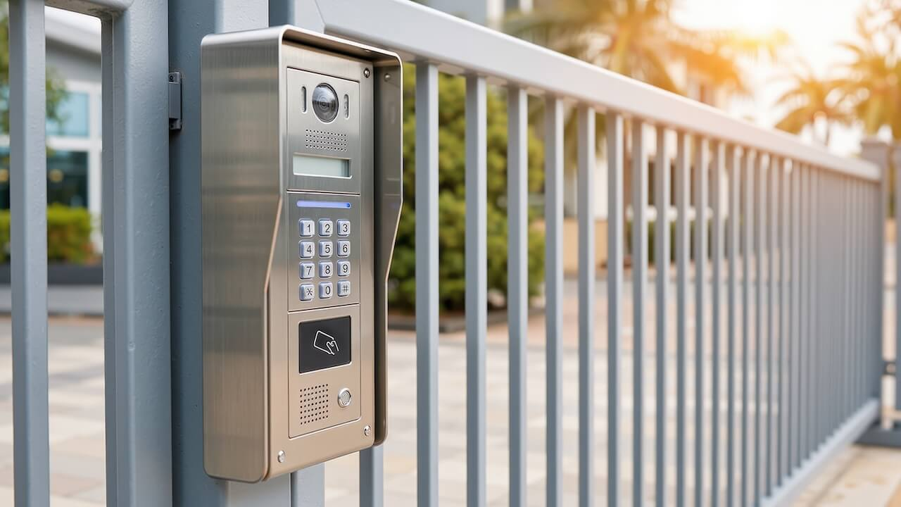 modern residential intercom system