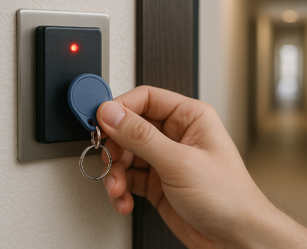 Key fob not working on apartment door