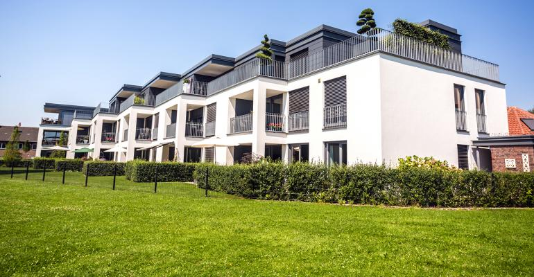 modern garden style apartment