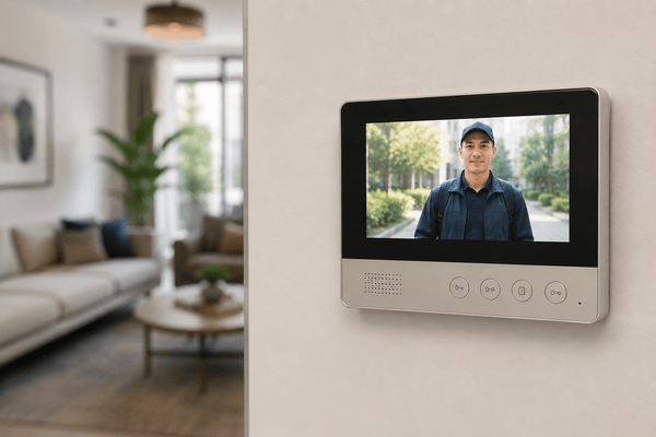 Visitor management system for apartment properties