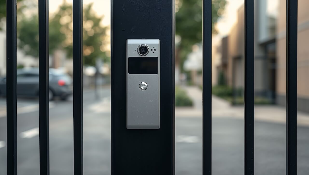 modern intercom for residential properties