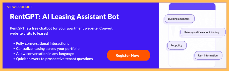 AI leasing assistant bot