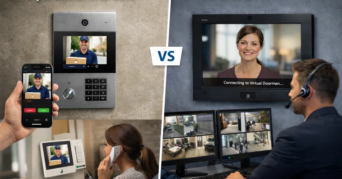 Apartment Intercom Vs Virtual Doorman Key Differences And Examples apartment-intercom-vs-virtual-doorman-key-differences-and-examples