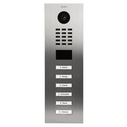 video intercom with door release