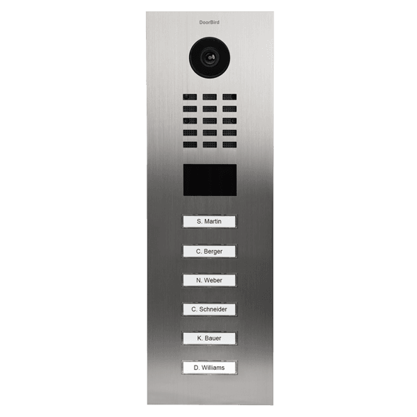 video intercom with door release