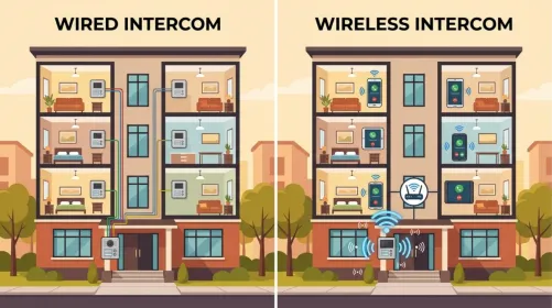 Wired vs Wireless Intercom System: Key Differences and How to Choose the Right Fit