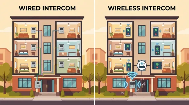 Wired vs Wireless Intercom System: Key Differences and How to Choose the Right Fit