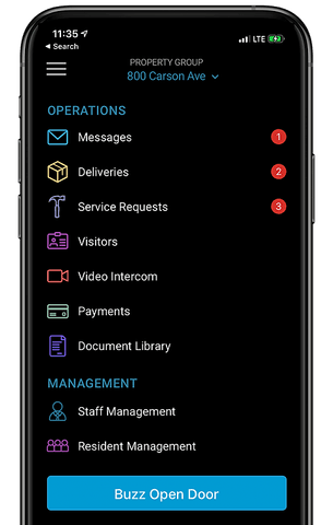 Carson Living: Video Intercom & Virtual Doorman